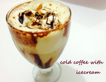 Cold Coffee with Icecream