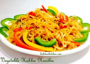 veg hakka noodles