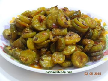 Tindora fry Recipe-Kundru Fry-Ivy Gourd Fry-Tendli Fry- Kovakkai Fry ...