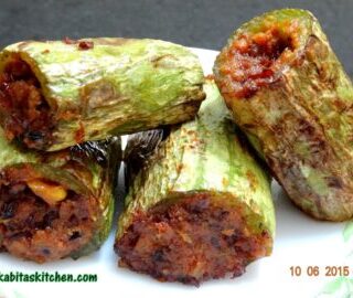 stuffed snake gourd