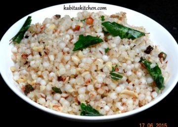 sabudana khichdi