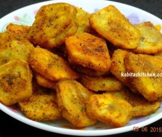 Raw banana fry