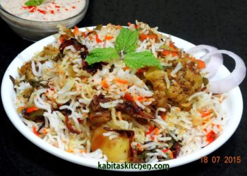 veg dum biryani