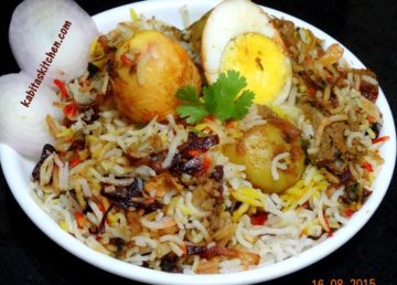 egg dum biryani