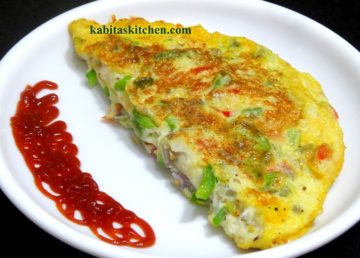 veg cheese omelet