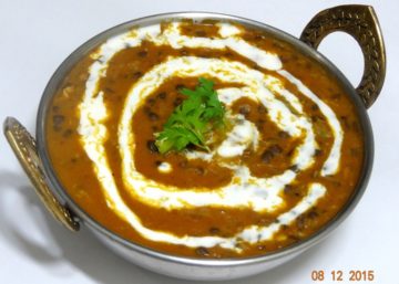 restaurant style dal makhani